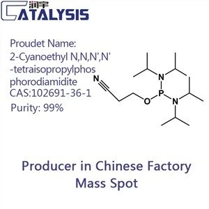 2-Cyanoethyl N,N,N',N'-tetraisopropylphosphorodiamidite CAS:102691-36-1